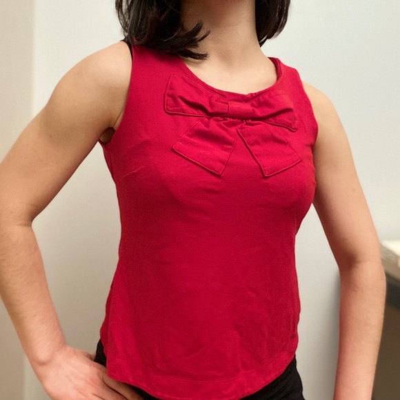 Banana Republic Red Sleeveless Top - Picture 7 of 7